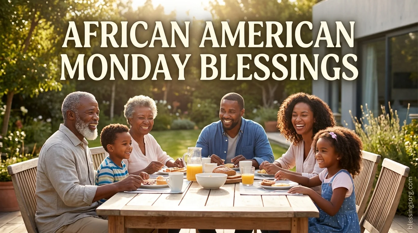 African American Monday Blessings