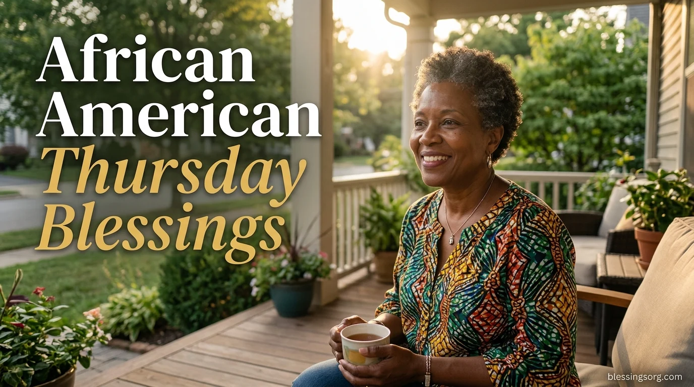 African American Thursday Blessings