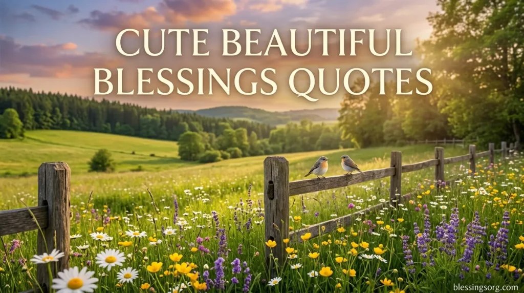 Cute Beautiful Blessings Quotes