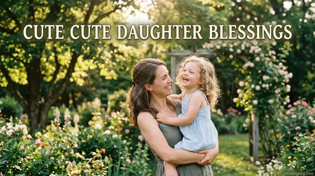 Cute Daughter Blessings