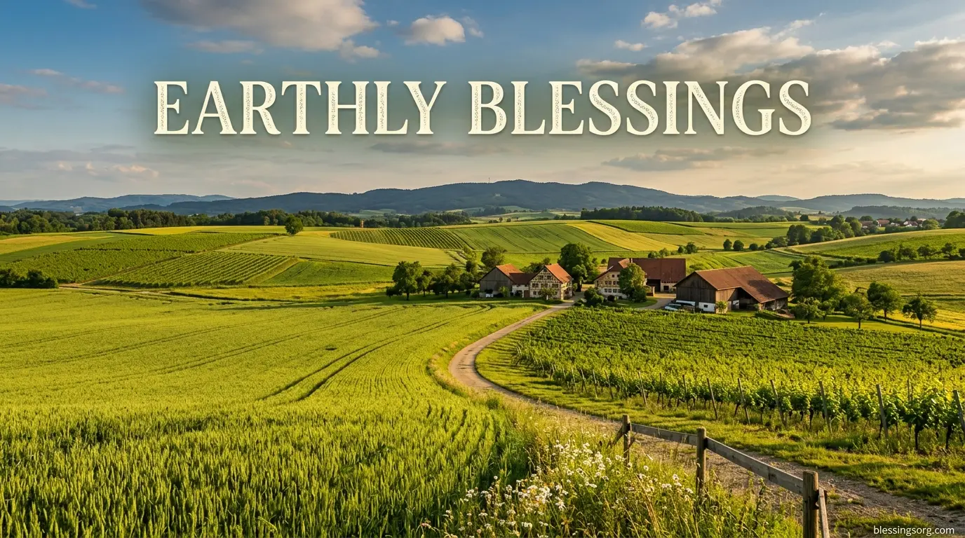 Earthly Blessings
