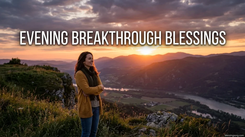 Evening Breakthrough Blessings