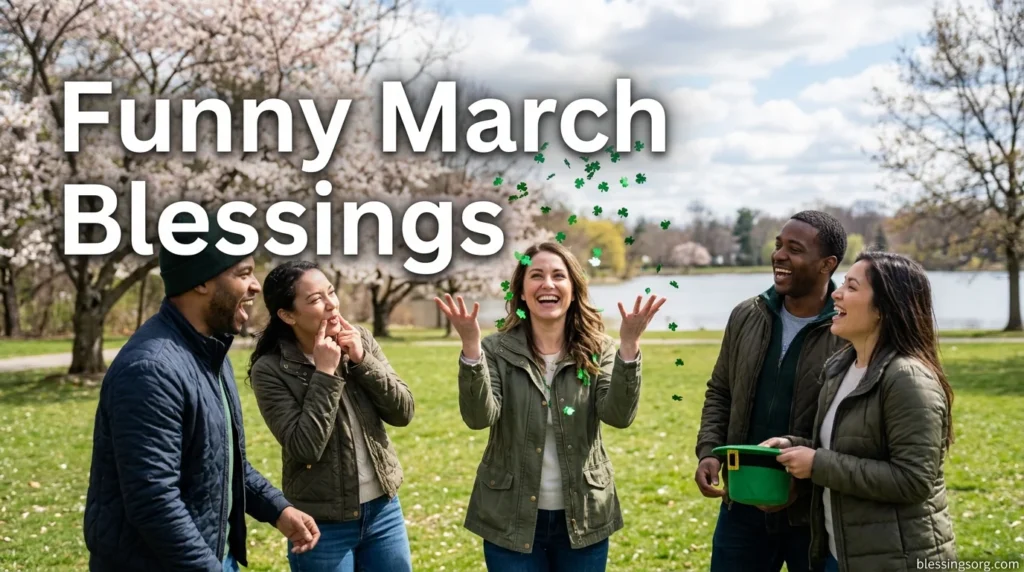 Funny March Blessings
