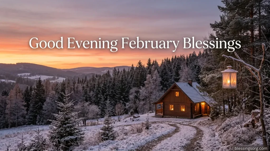 Good Evening February Blessings