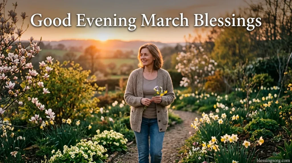 Good Evening March Blessings