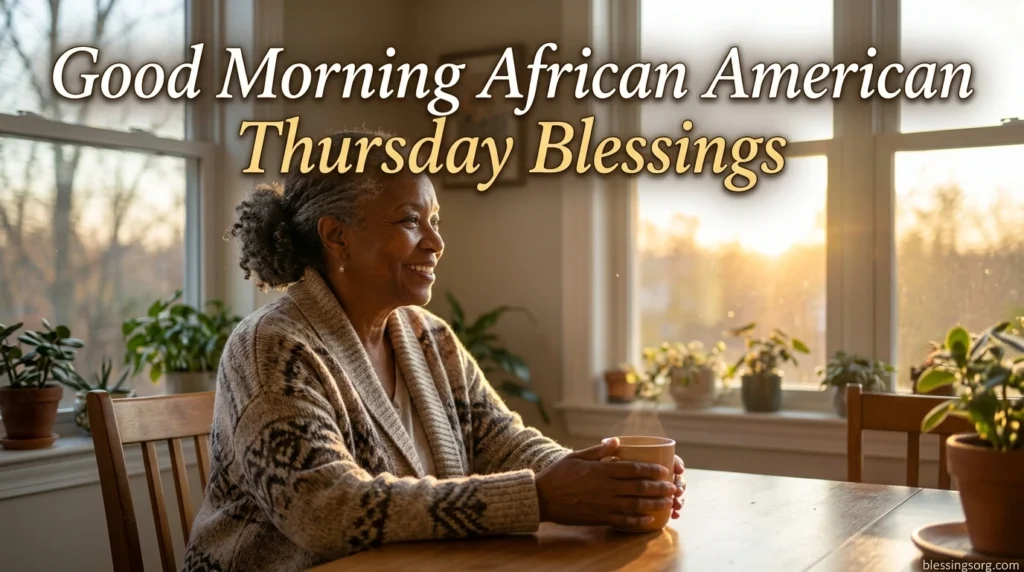 Good Morning African American Thursday Blessings