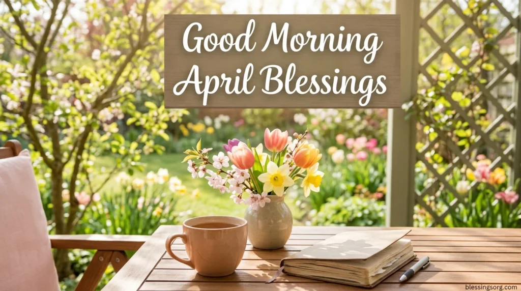 Good Morning April Blessings