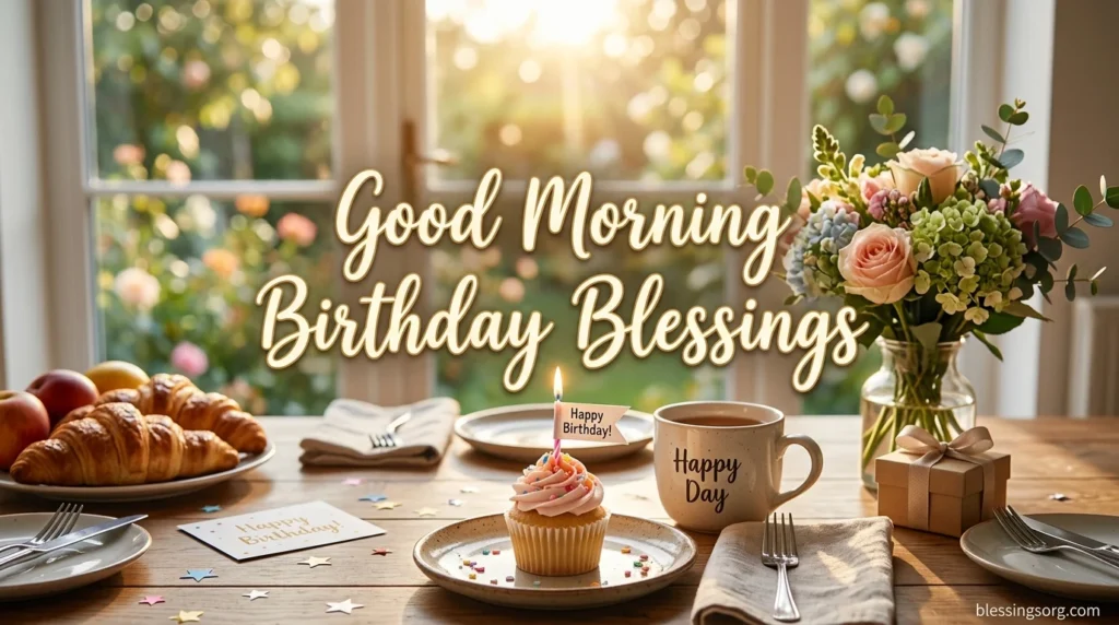 Good Morning Birthday Blessings