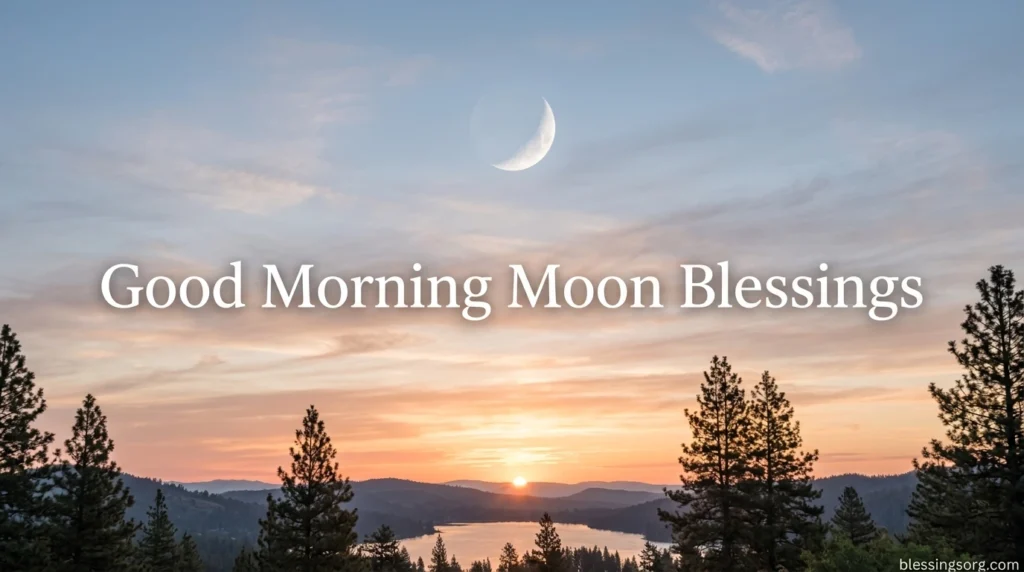 Good Morning Moon Blessings