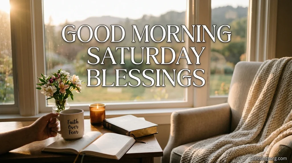 Good Morning Saturday Blessings