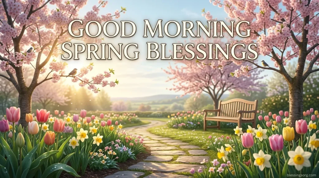 Good Morning Spring Blessings