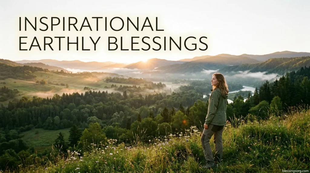 Inspirational Earthly Blessings