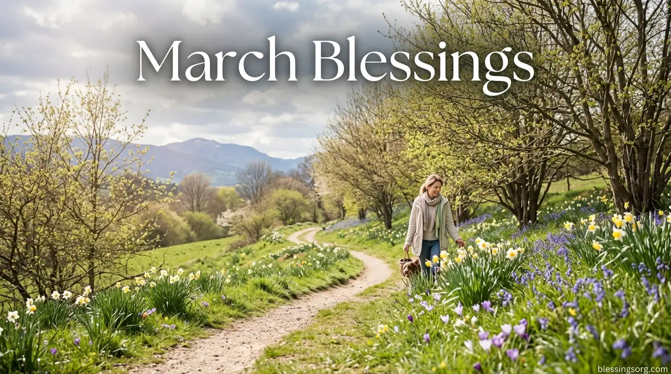 March Blessings