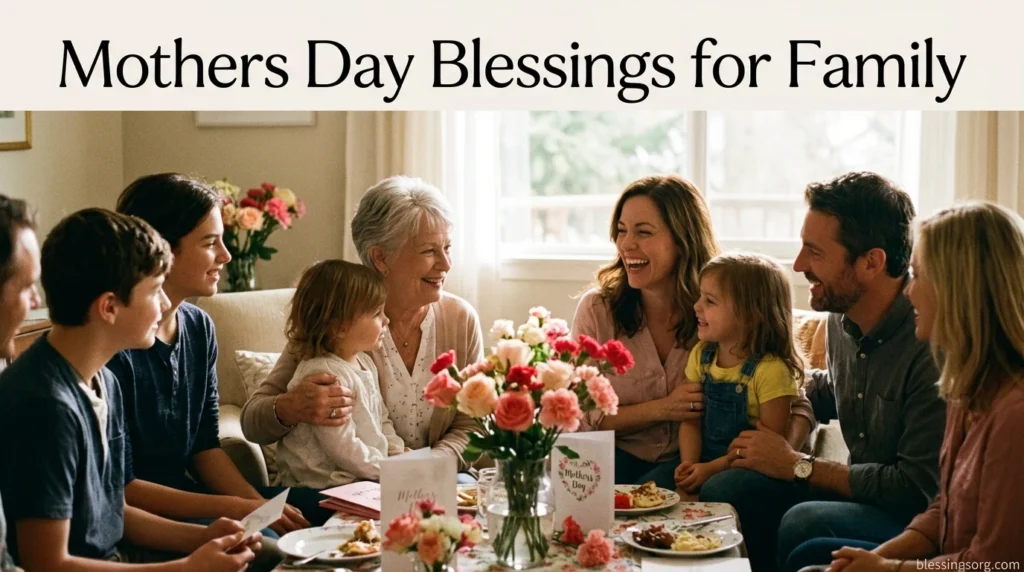 Mothers Day Blessings for Family
