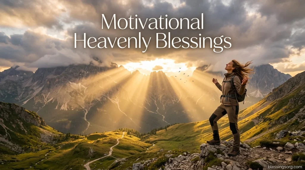 Motivational Heavenly Blessings