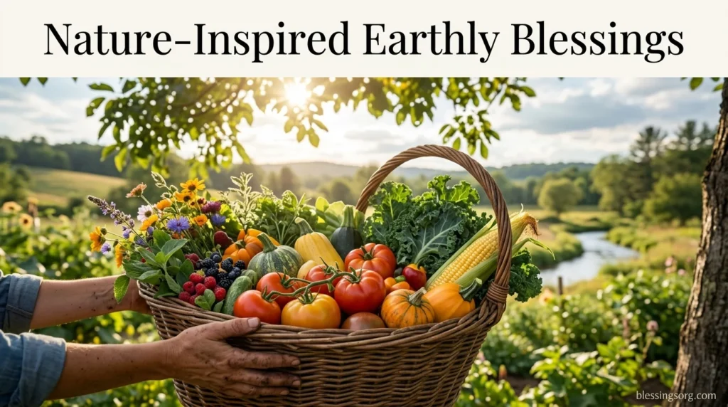 Nature-Inspired Earthly Blessings