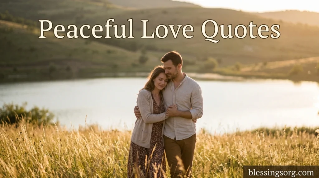 Peaceful Love Quotes