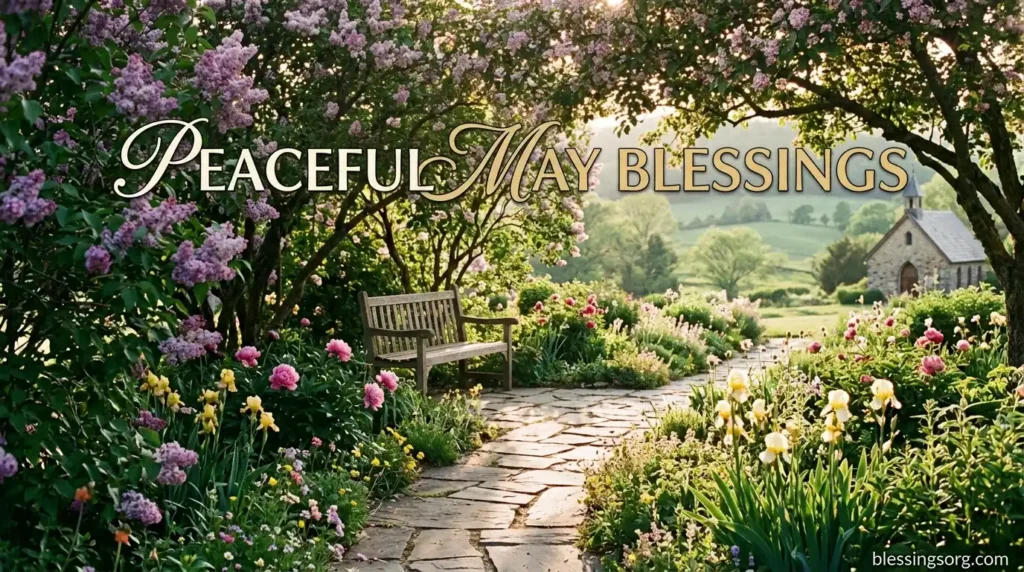 Peaceful May Blessings
