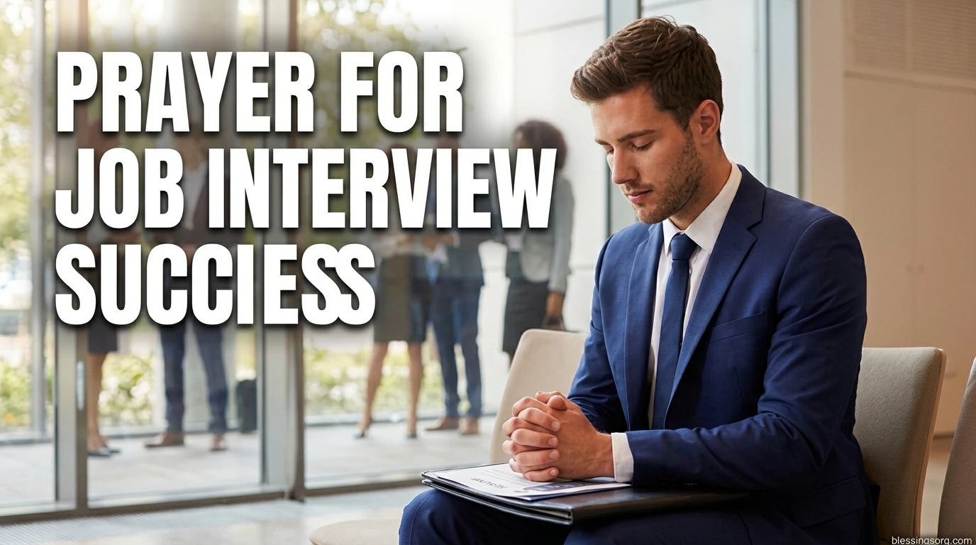Prayer for Job Interview Success
