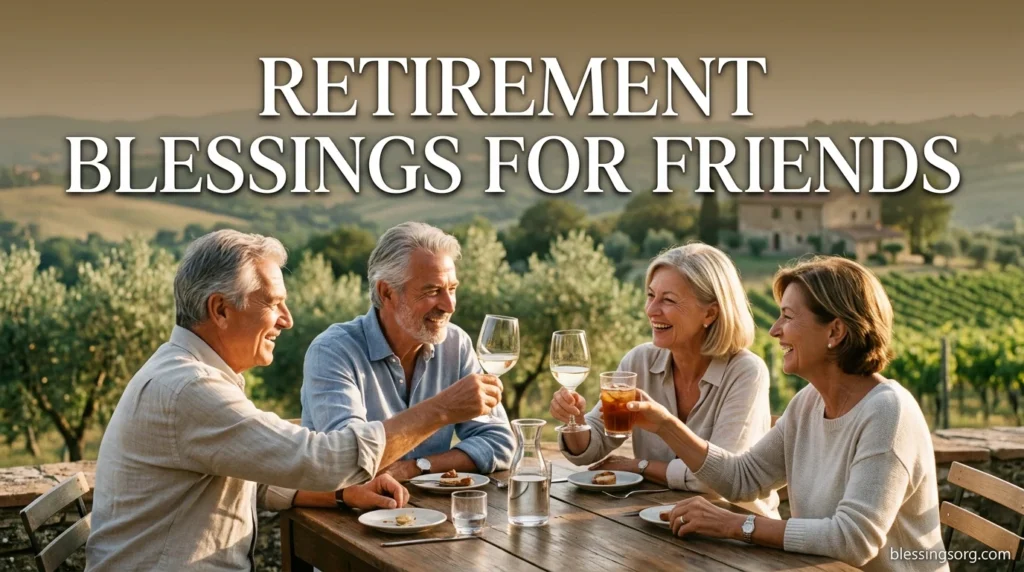 Retirement Blessings for Friends