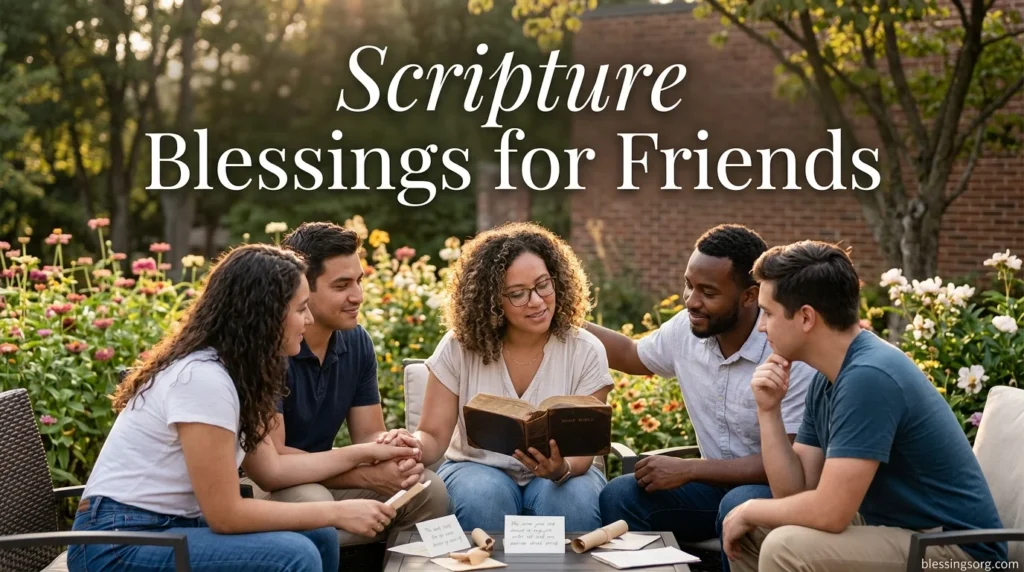 Scripture Blessings for Friends
