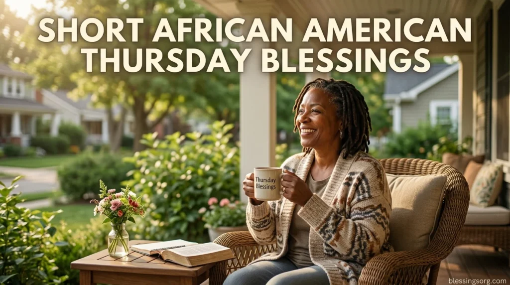 Short African American Thursday Blessings