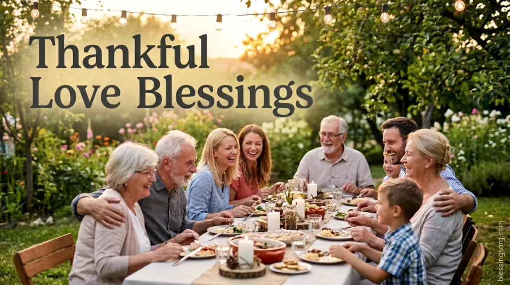 Thankful Love Blessings