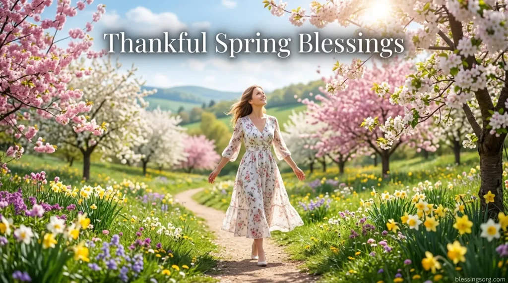 Thankful Spring Blessings