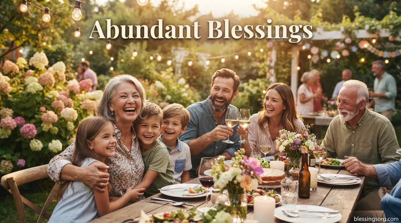 Abundant Blessings