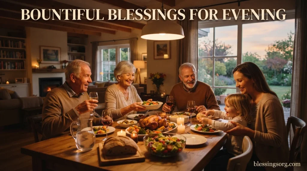 Bountiful Blessings for Evening