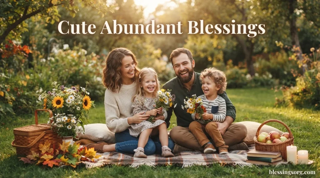 Cute Abundant Blessings