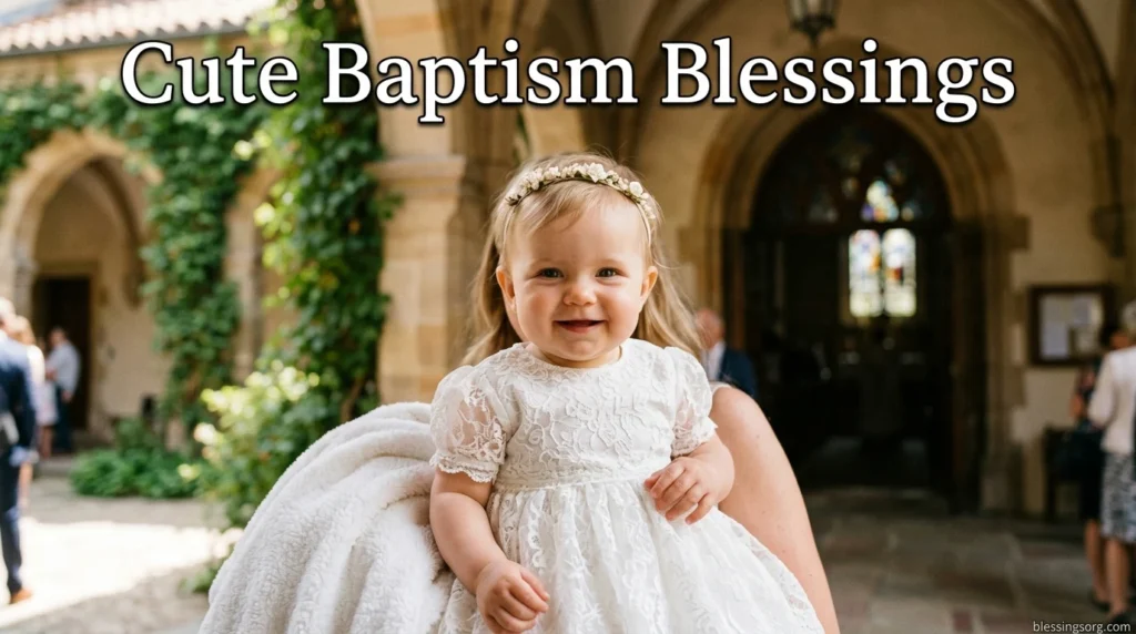 Cute Baptism Blessings