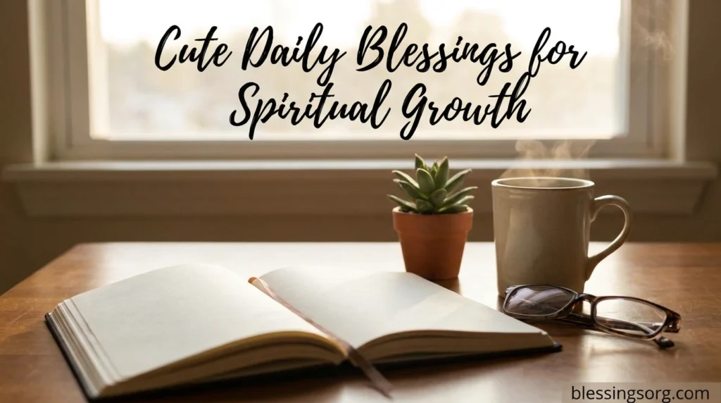 Cute Daily Blessings for Spiritual Growth