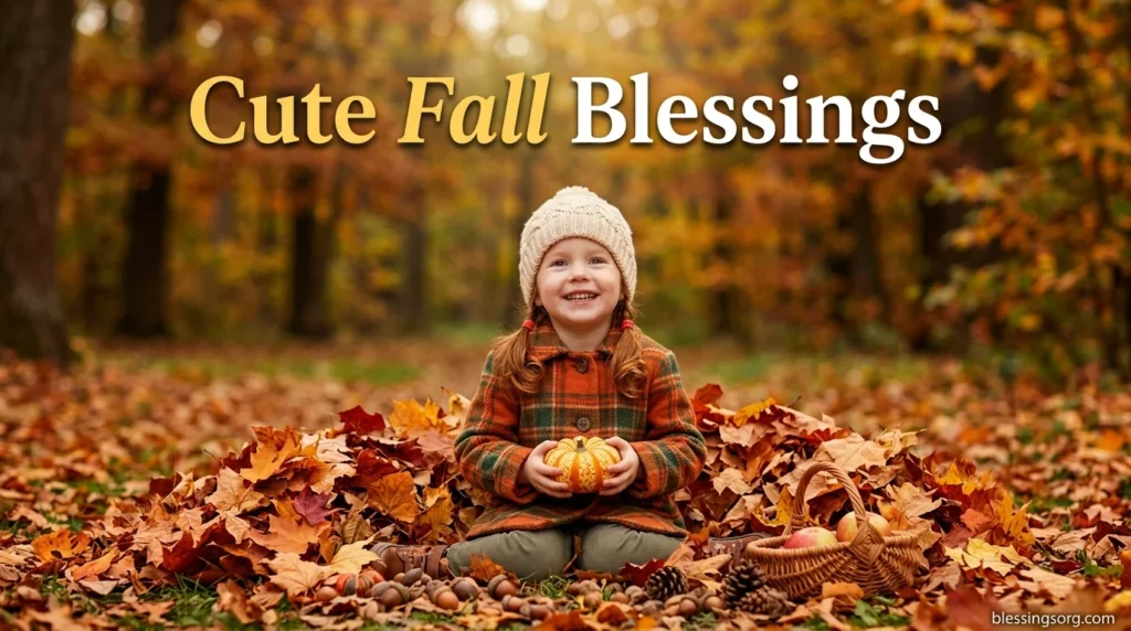 Cute Fall Blessings