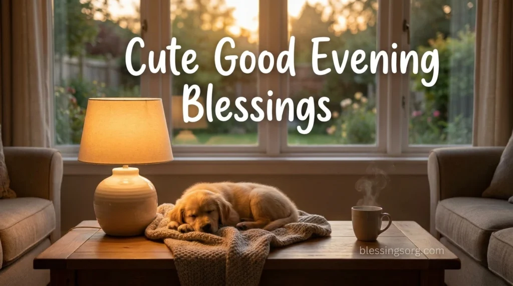 Cute Good Evening Blessings