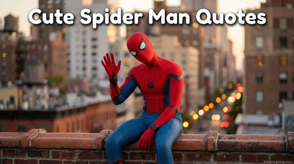 Cute Spider Man Quotes