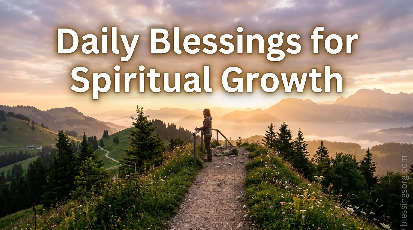 Daily Blessings for Spiritual Growth