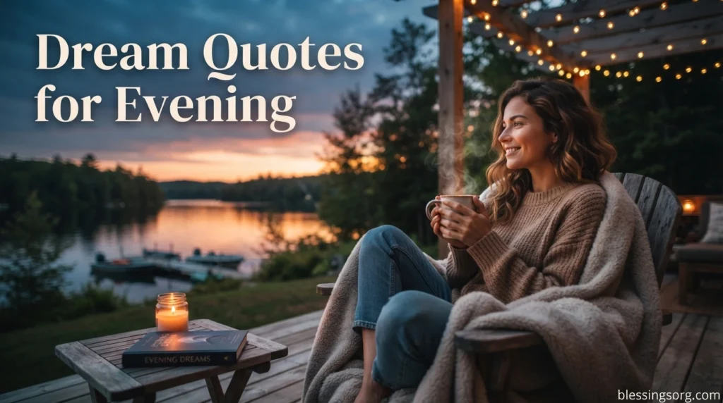Dream Quotes for Evening