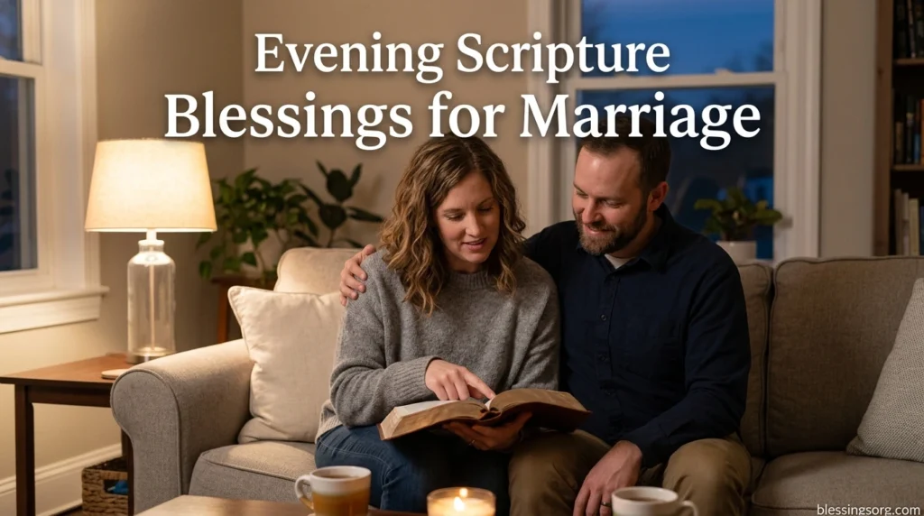 Evening Scripture Blessings for Marriage