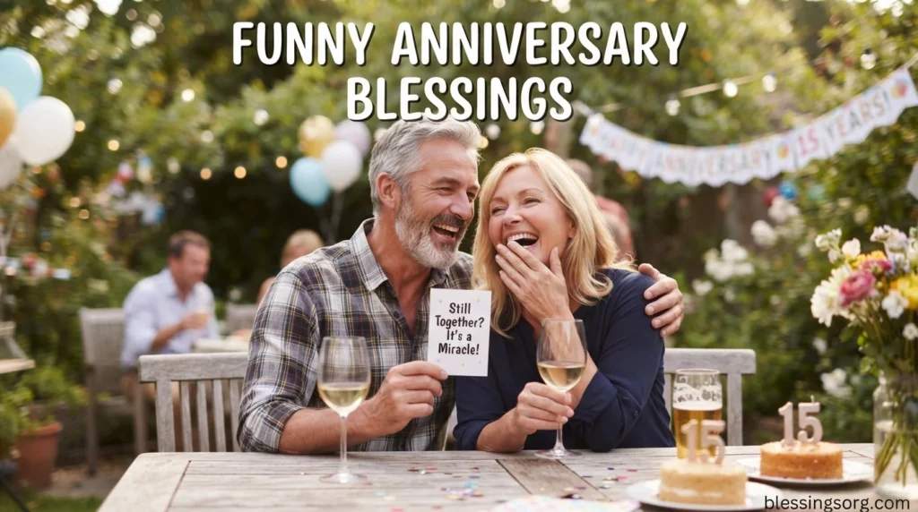 Funny Anniversary Blessings
