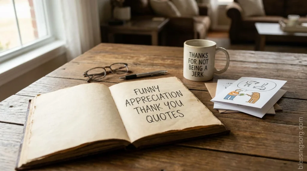 Funny Appreciation Thank You Quotes