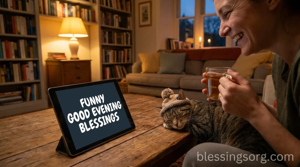 Funny Good Evening Blessings
