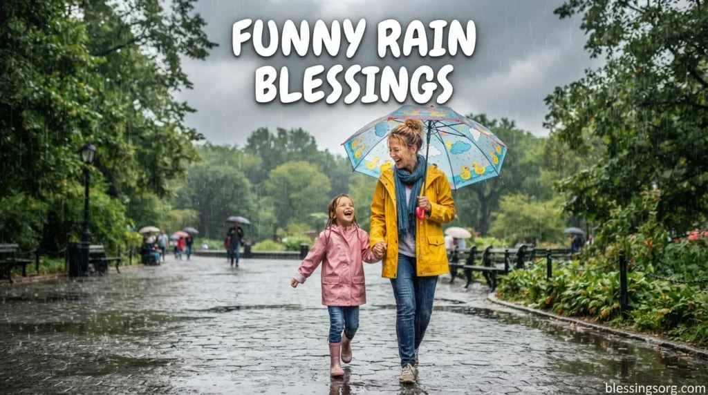 Funny Rain Blessings
