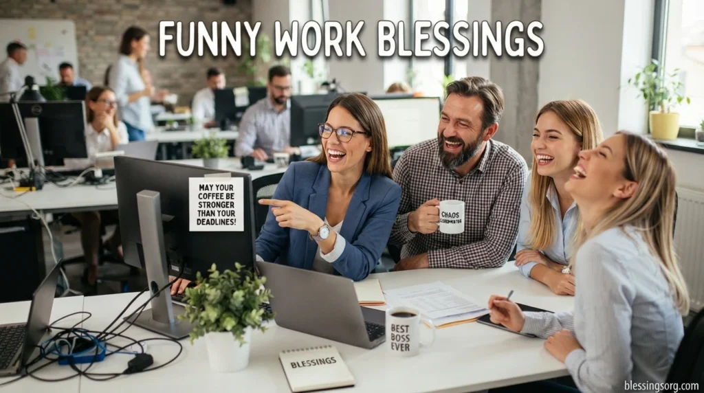 Funny Work Blessings