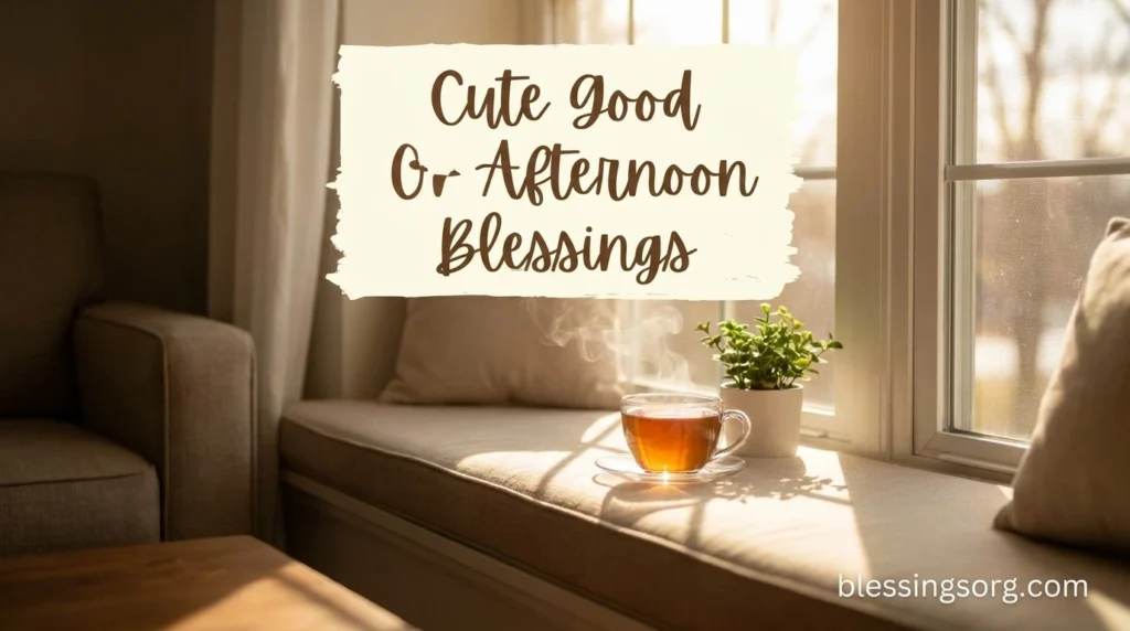 Good Afternoon Blessings for Family