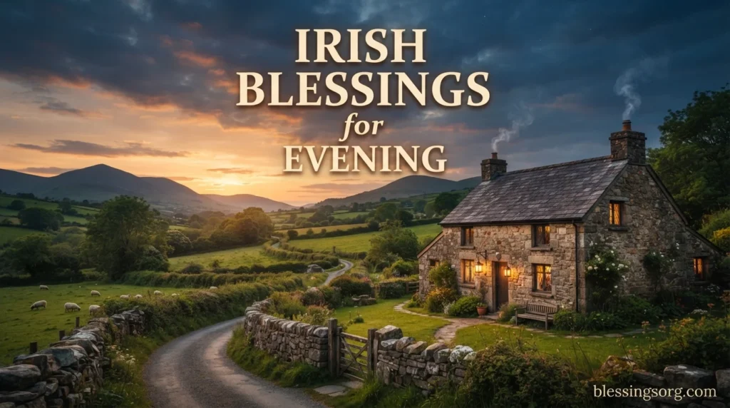 Irish Blessings for Evening