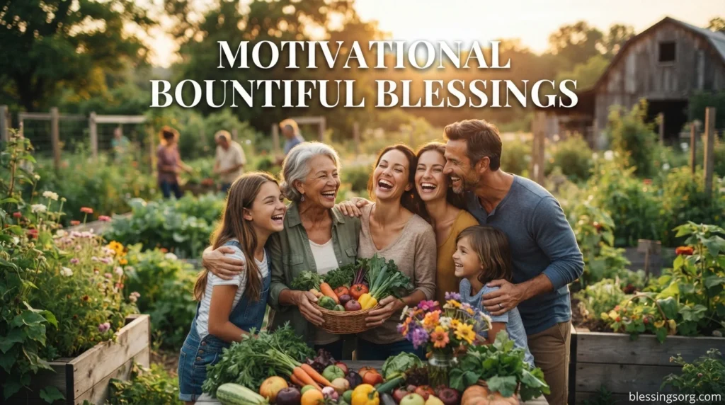 Motivational Bountiful Blessings