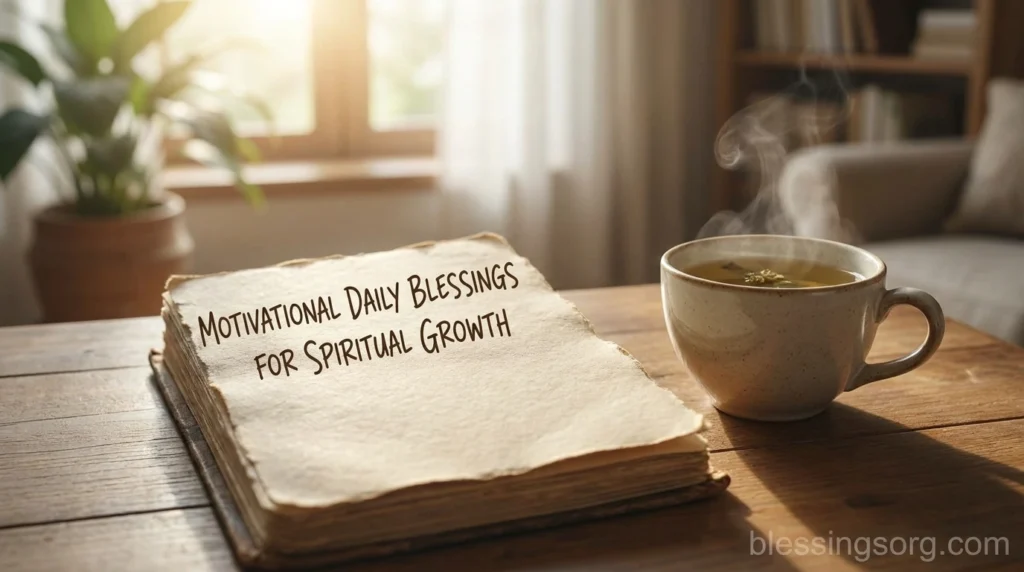 Motivational Daily Blessings for Spiritual Growth