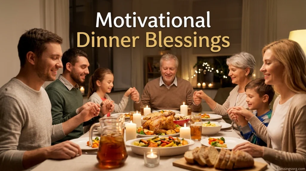 Motivational Dinner Blessings