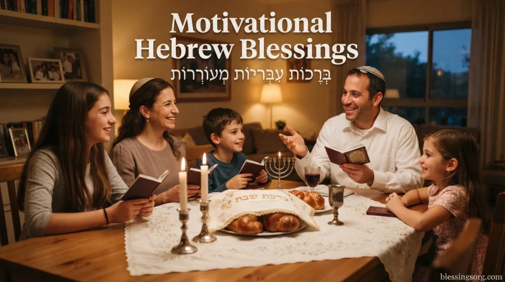 Motivational Hebrew Blessings